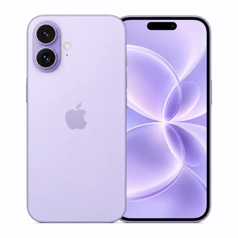 iPhone 17 nuevo y sellado, Lavanda: ilustración del reverso