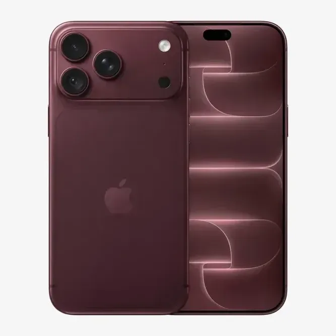 iPhone 18 Pro nuevo y sellado, Borgoña: ilustración del reverso